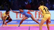 Maninder Singh scored eight raid point tonight